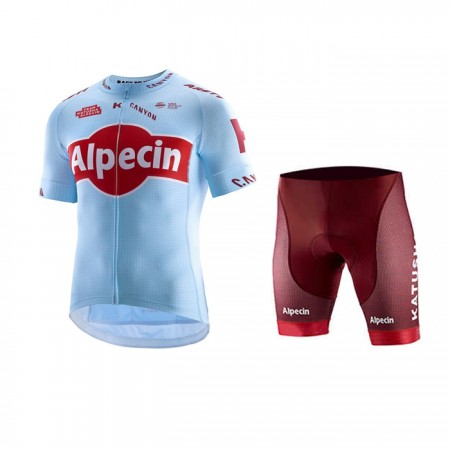 Completo Maglia Ciclismo + Pantaloncino 2019 Team Katusha Alpecin N001 Completo Maglia Ciclismo + Pantaloncino 2019 Team Katusha Alpecin N001